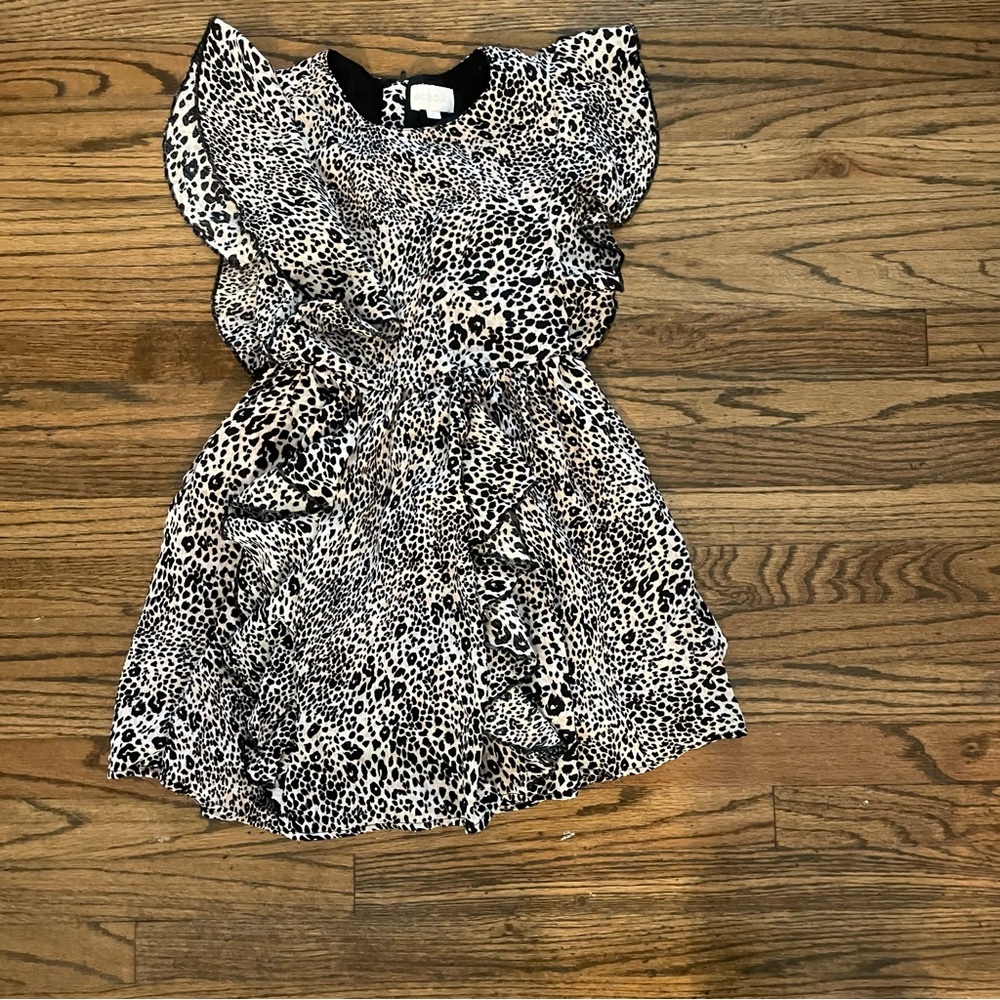 BCBG Girls Animal Print Dress Size 8